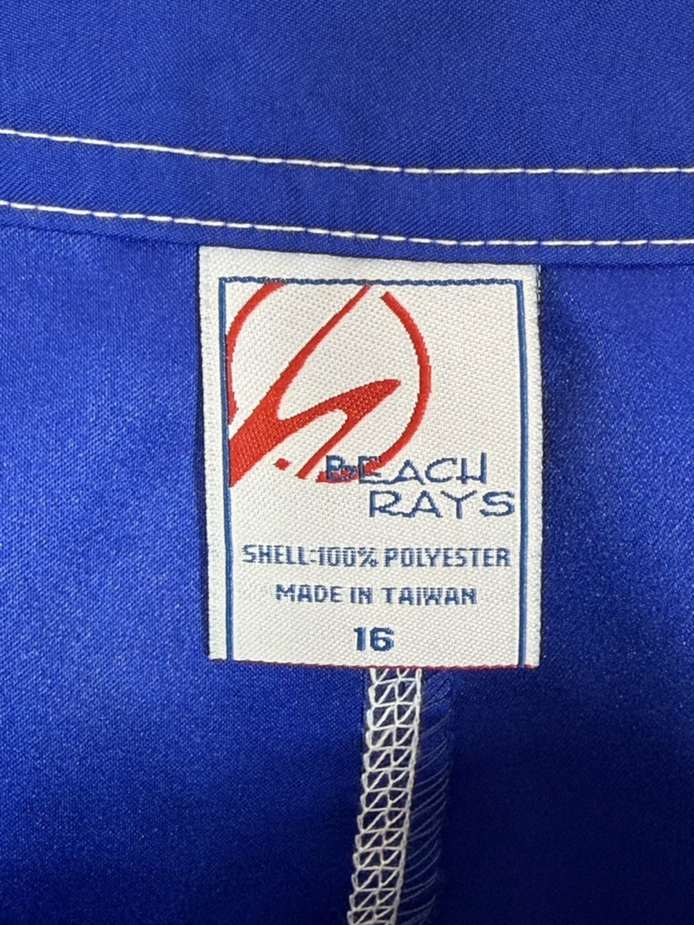 Beach Rays, Women's Royal Blue Board Shorts with Drawstring Waist. Size 16 - Picture 4 of 7